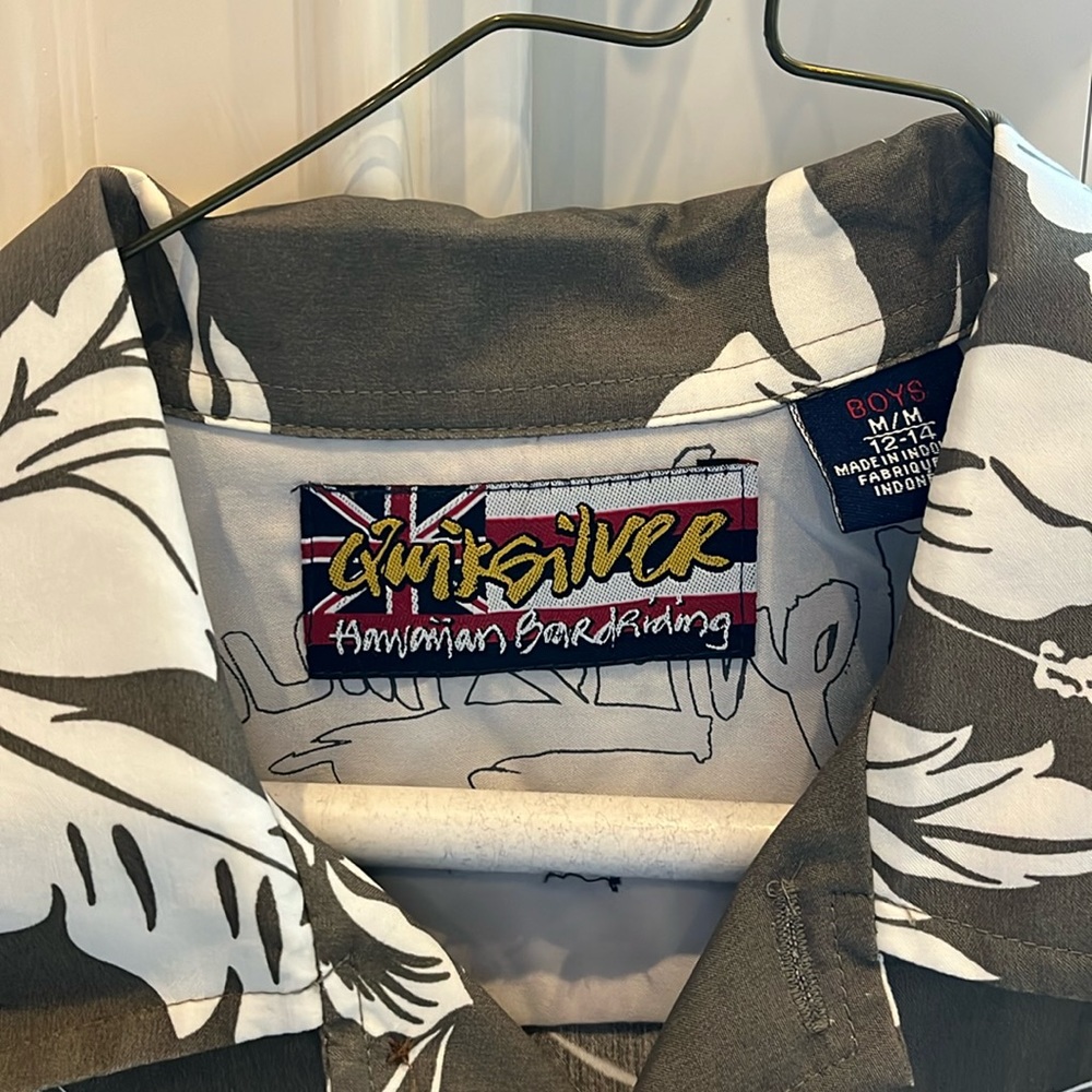 Quicksilver button down, s/s